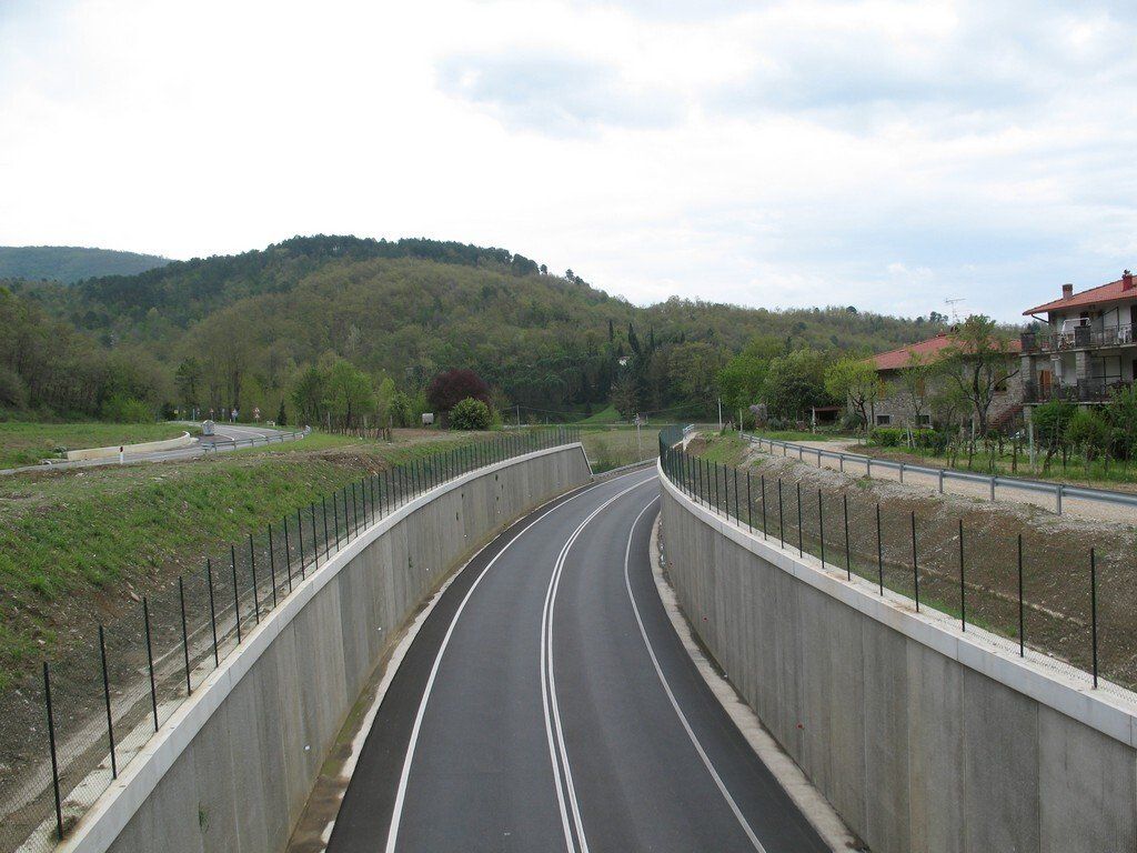 Strada realizzata