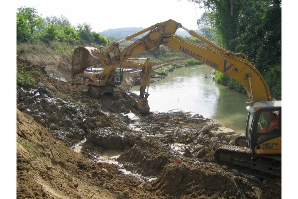 sistemazione corsi d'acqua naturali