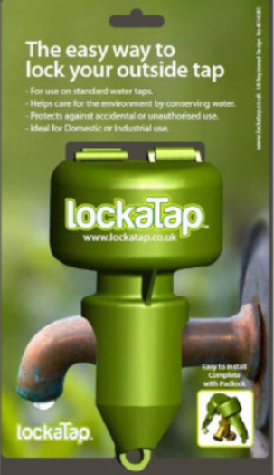 PROTECTIVE COVER MADE IN UK LOCKATAP OUTSIDE GARDEN TAP LOCK 