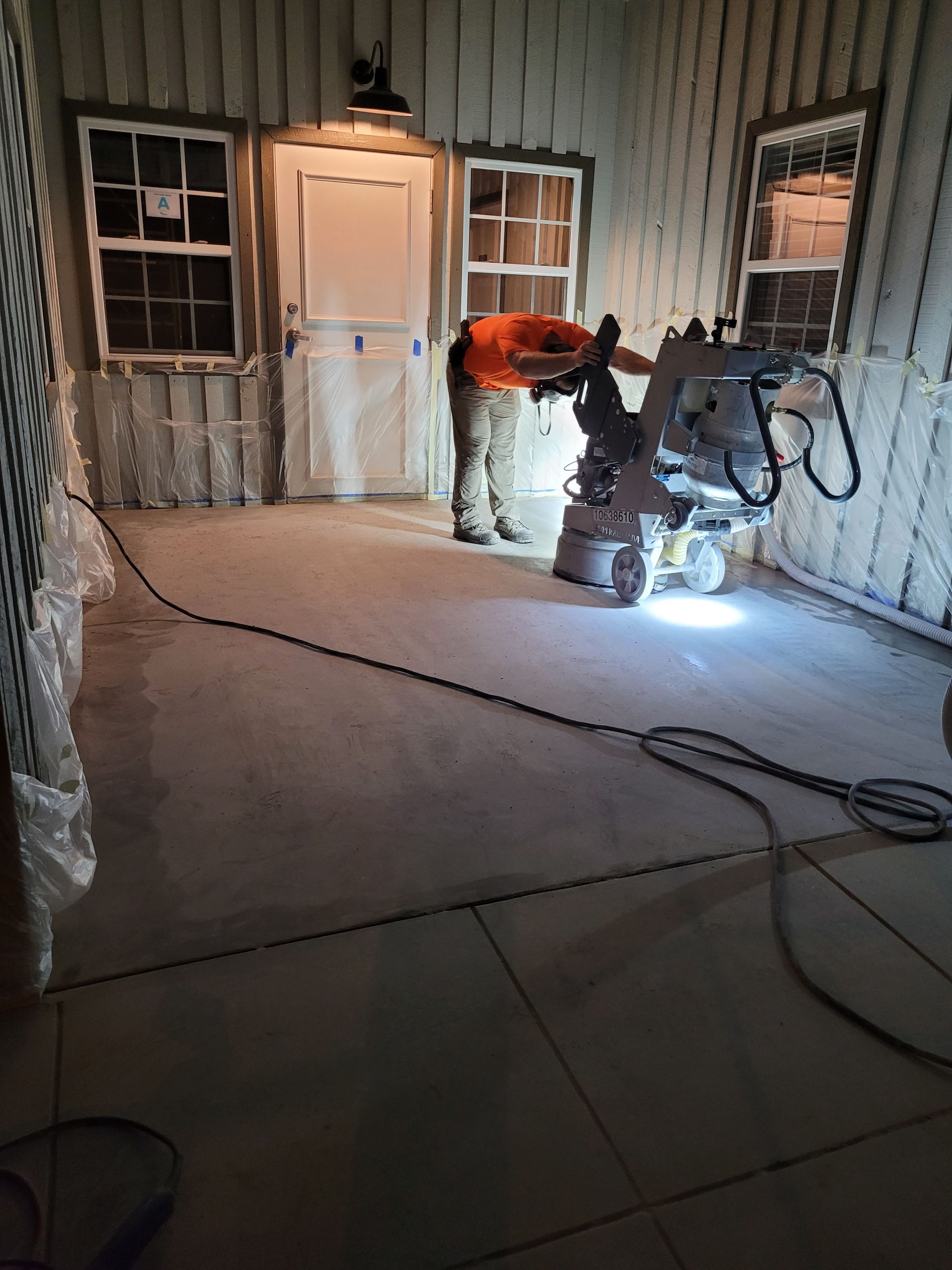 Concrete Grinding, Staining and Sealing