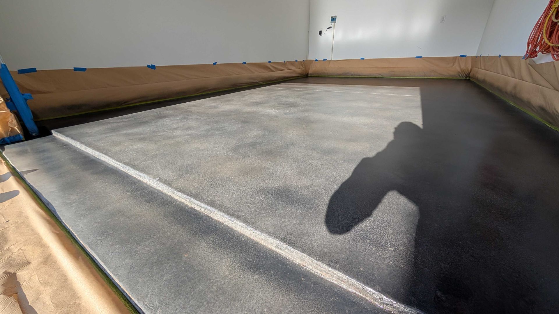 Piedmont, SC project - grind stain and seal - Image 5