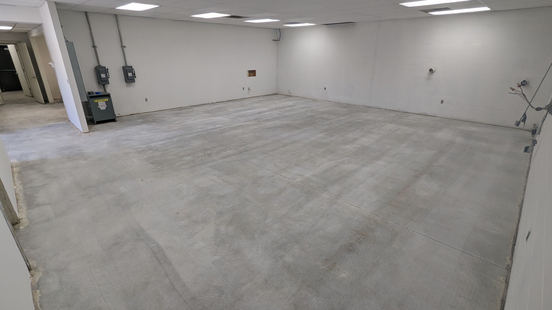 Commercial Full Concrete Polish in Greenville, SC