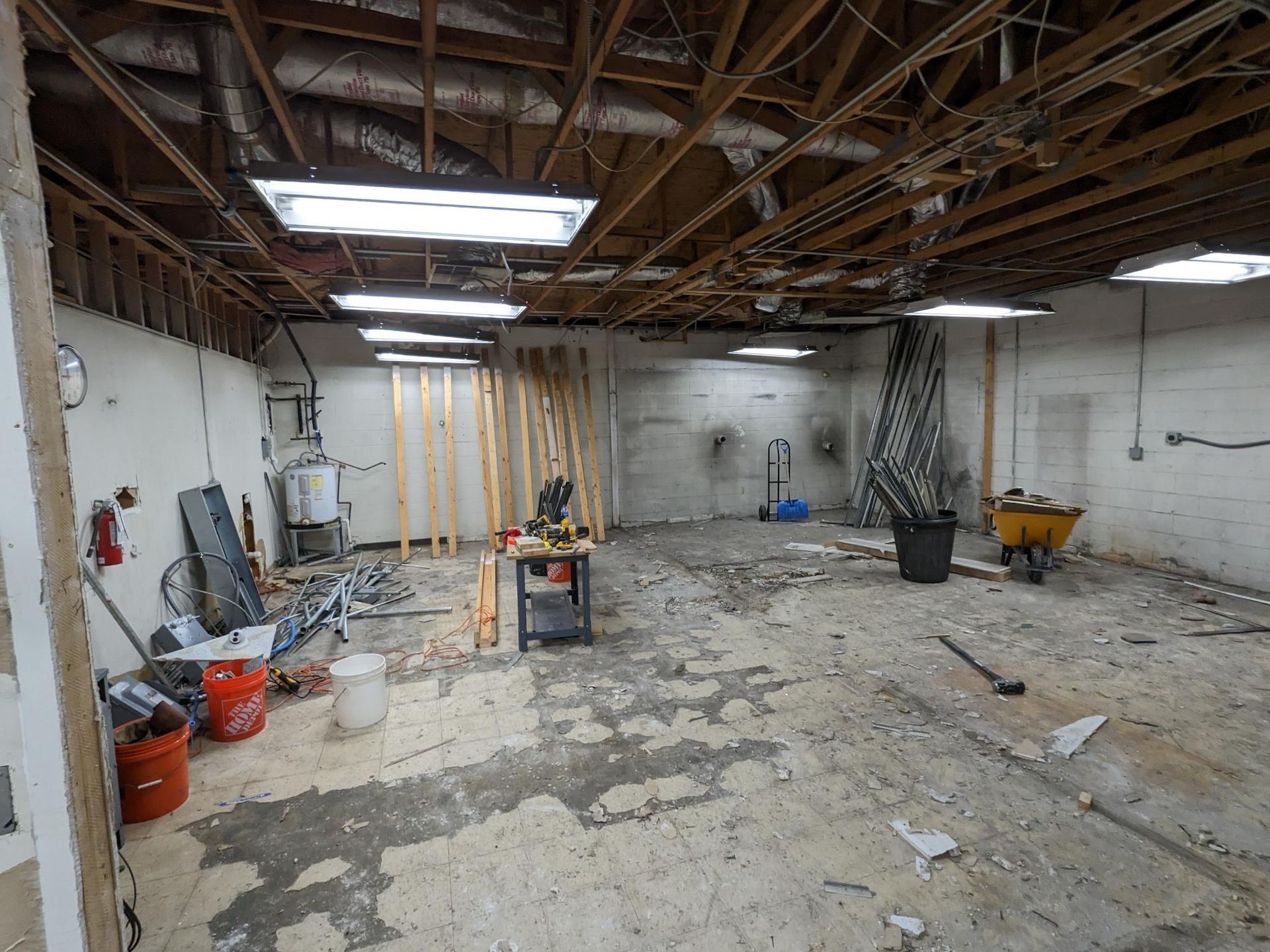 Commercial Full Concrete Polish in Greenville, SC