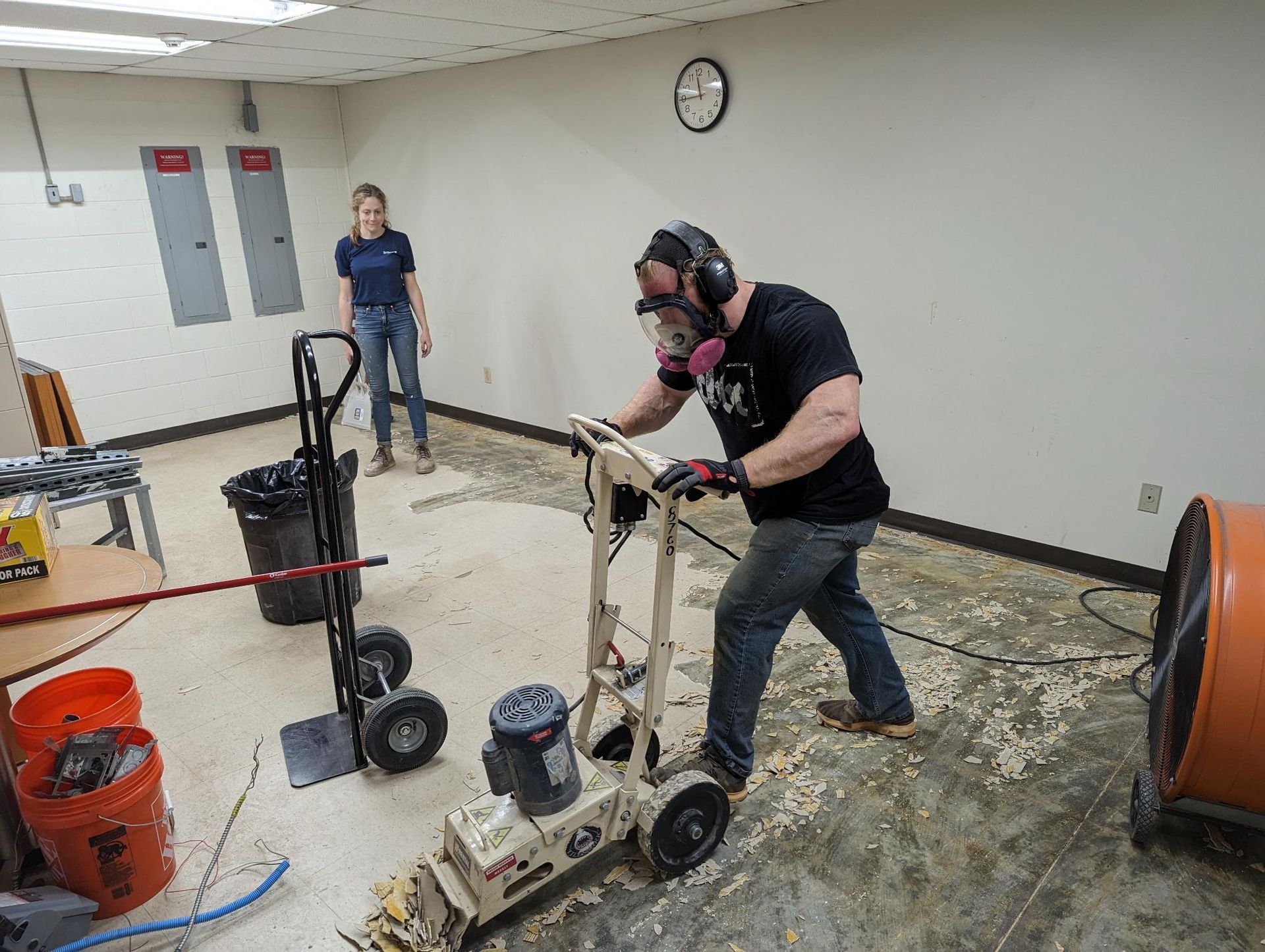 Commercial Full Concrete Polish in Greenville, SC