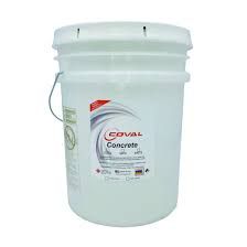 It is a bucket of concrete.