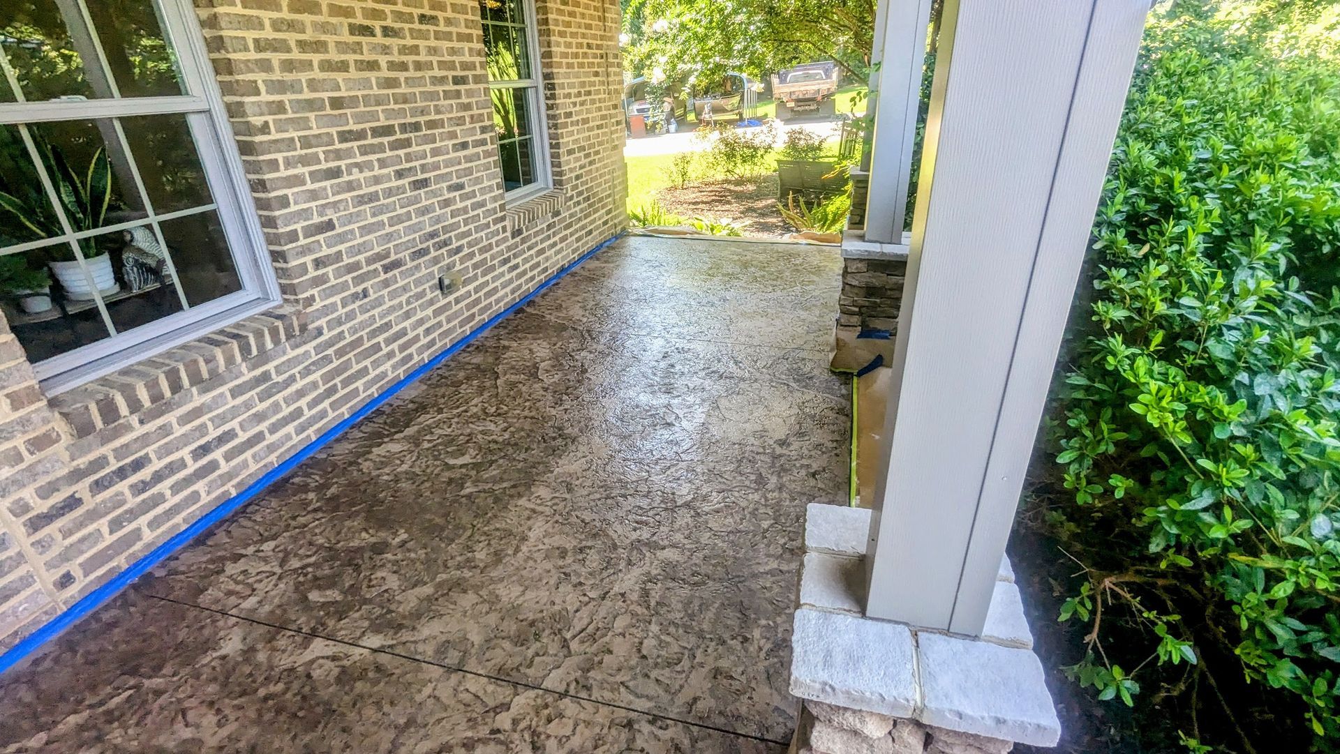 Custom Concrete Finishing for Travelers Rest Homes