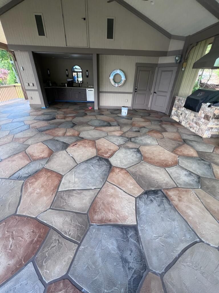 Decorative Concrete Overlays in
Five Forks, SC