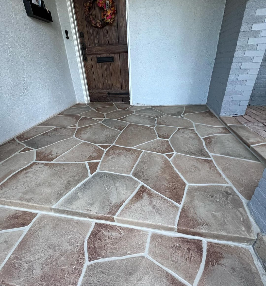 decorative concrete overlay