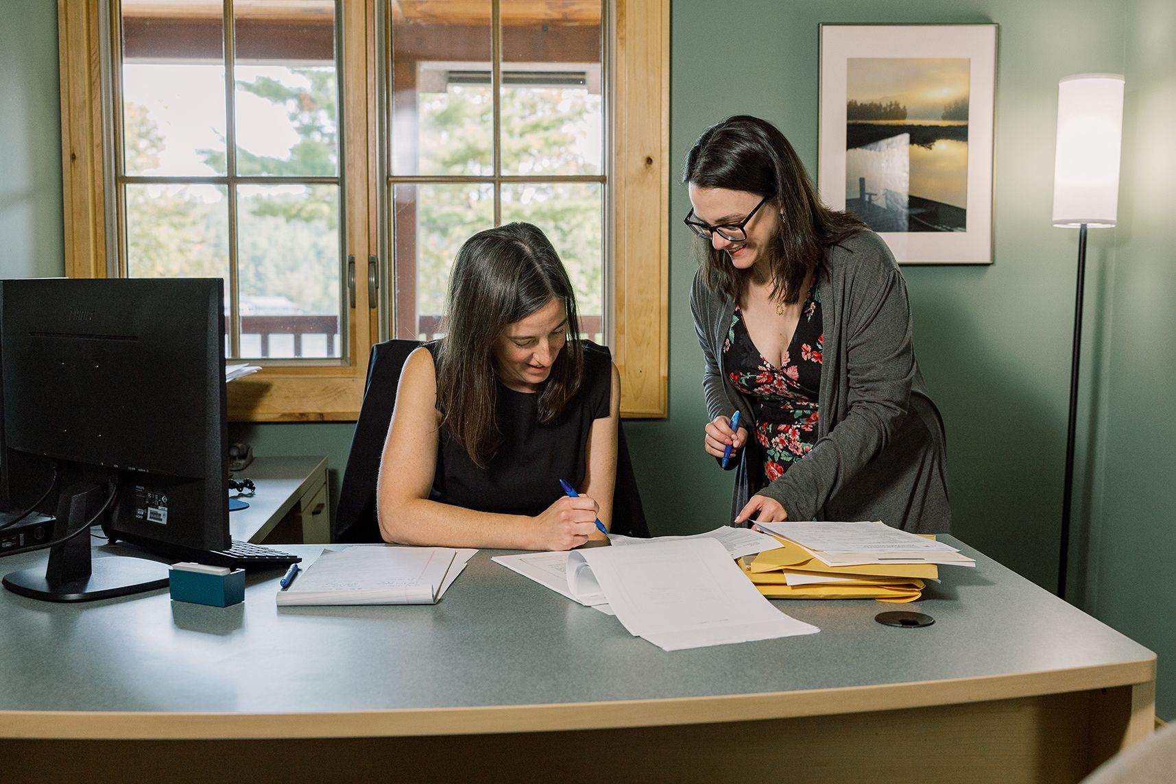 Attorney Molly S Hann at the Fllnk Maswick Tupper Lake Office