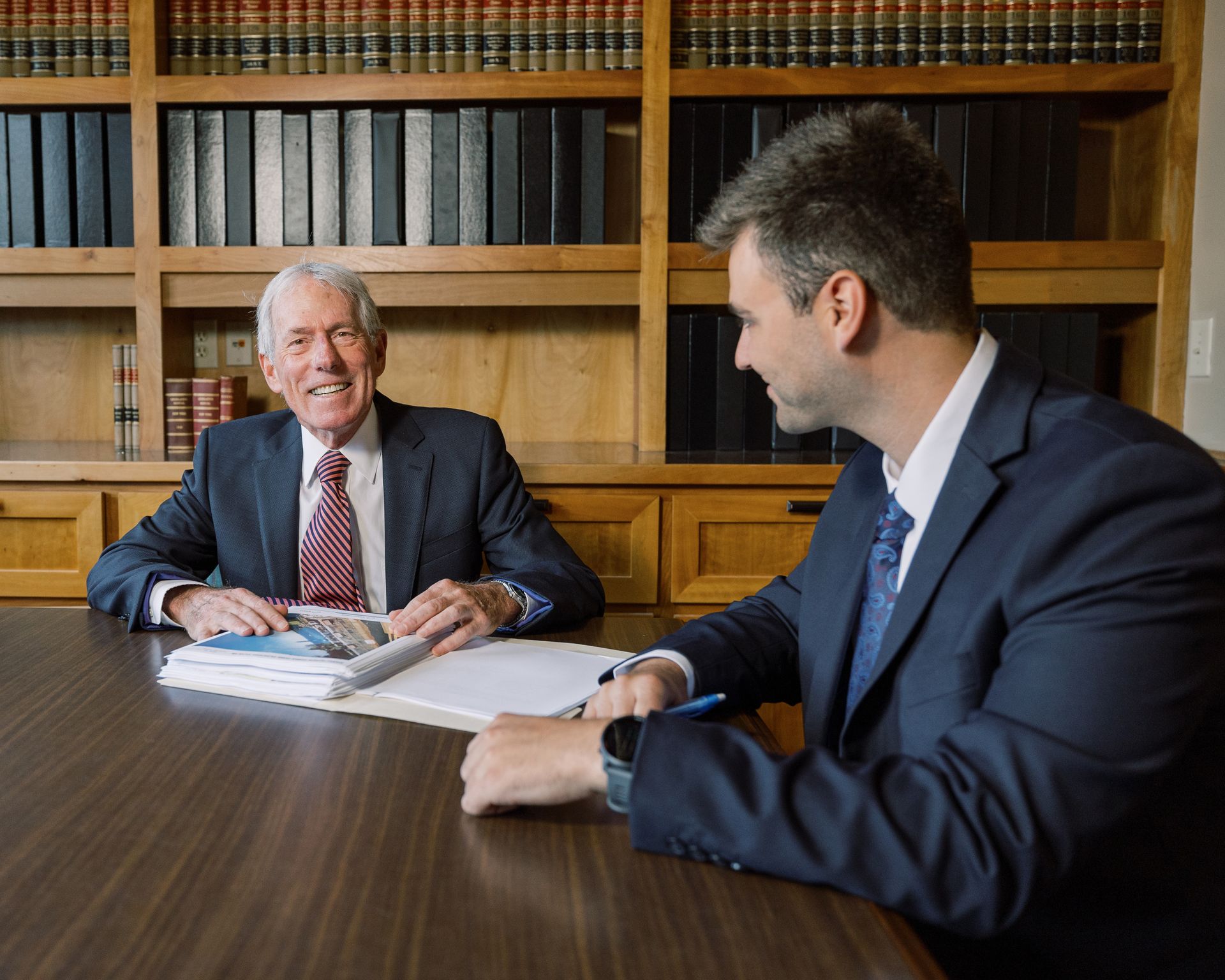 Attorney and Partner Ed Fink and Associate Attorney Elliot J. Vanier of Flink Maswick Law PLLC.