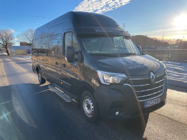 MusicMiles pikkubussi keikkabussi bändibussi vuokraus