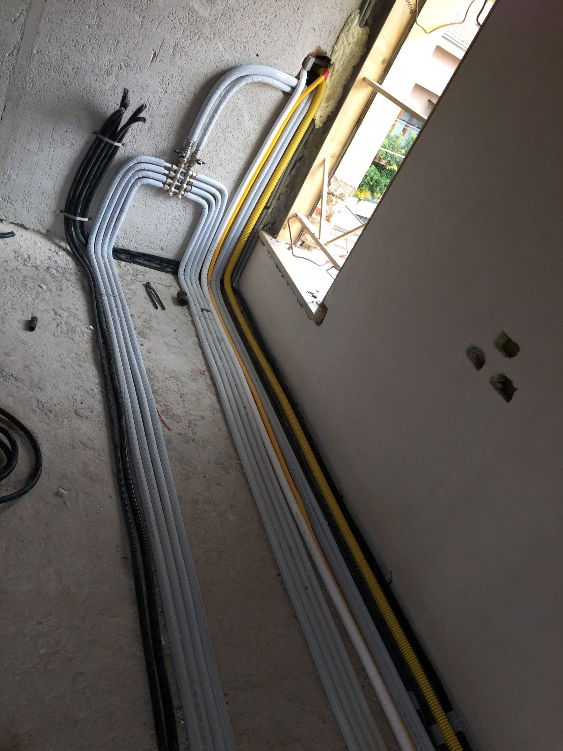 tubi per nuovi impianti elettrici