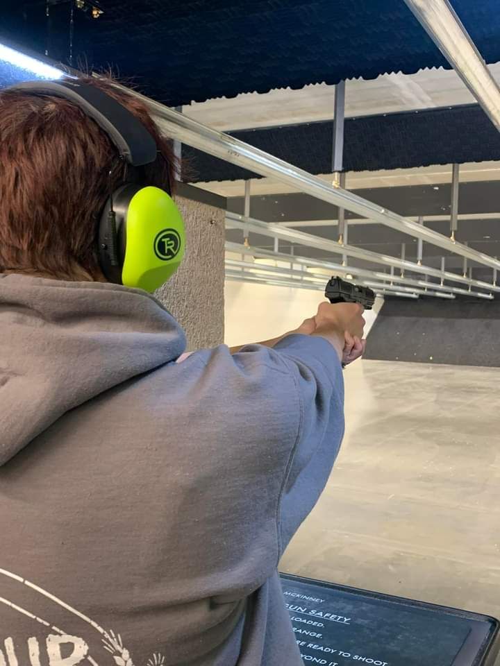 Man Practicing At Shooting Range | McKinney, TX | The Range in McKinney