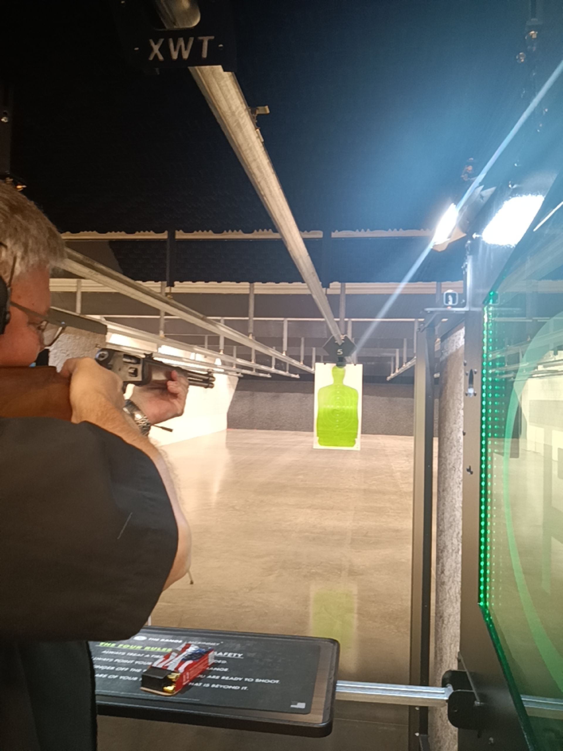 Old Man At Shooting Range | McKinney, TX | The Range in McKinney