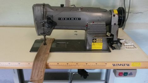 Wide selection of new and used industrial and domestic sewing machines