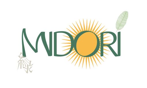 the logo for mdori plants is designed to inspire .