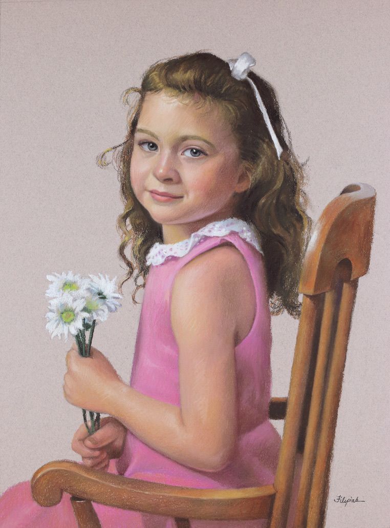 Ann Filipiak - Pastel Portrait