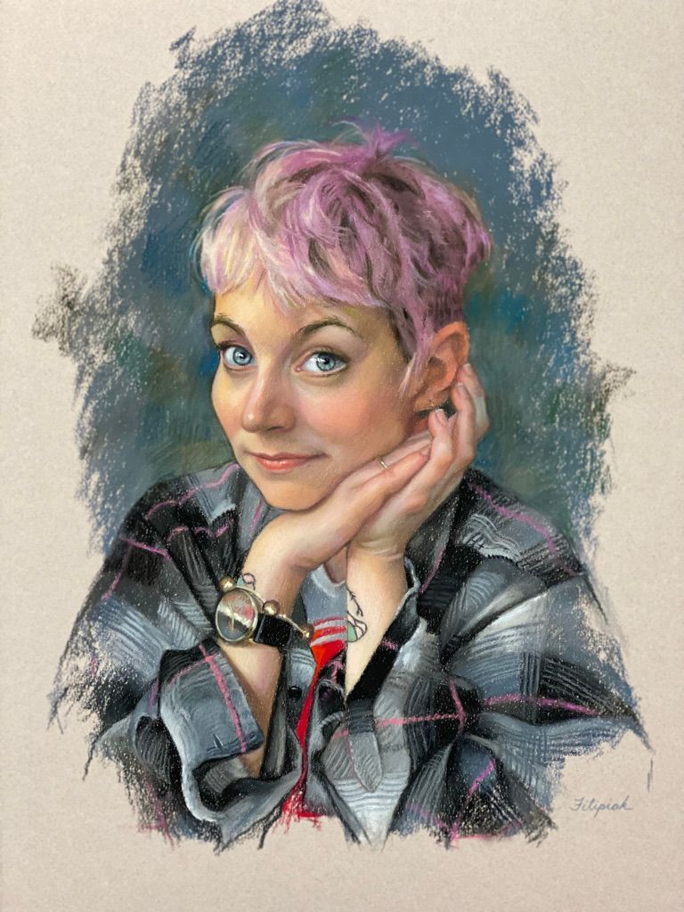 Ann Filipiak - Pastel Portrait