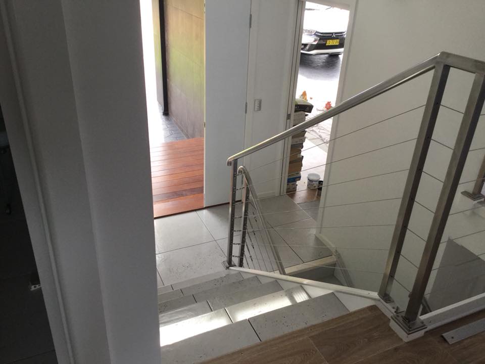 Tiled Stairway — Tiling and Waterproofing in Coffs Harbour, NSW