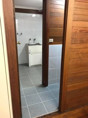 Bathroom Mirror — Tiling and Waterproofing in Coffs Harbour, NSW