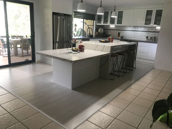 Kitchen Tiles — Tiling and Waterproofing in Coffs Harbour, NSW