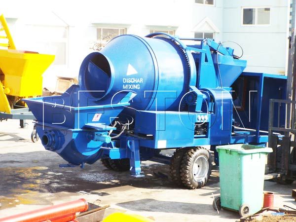 Diesel Concrete Mixer Pump