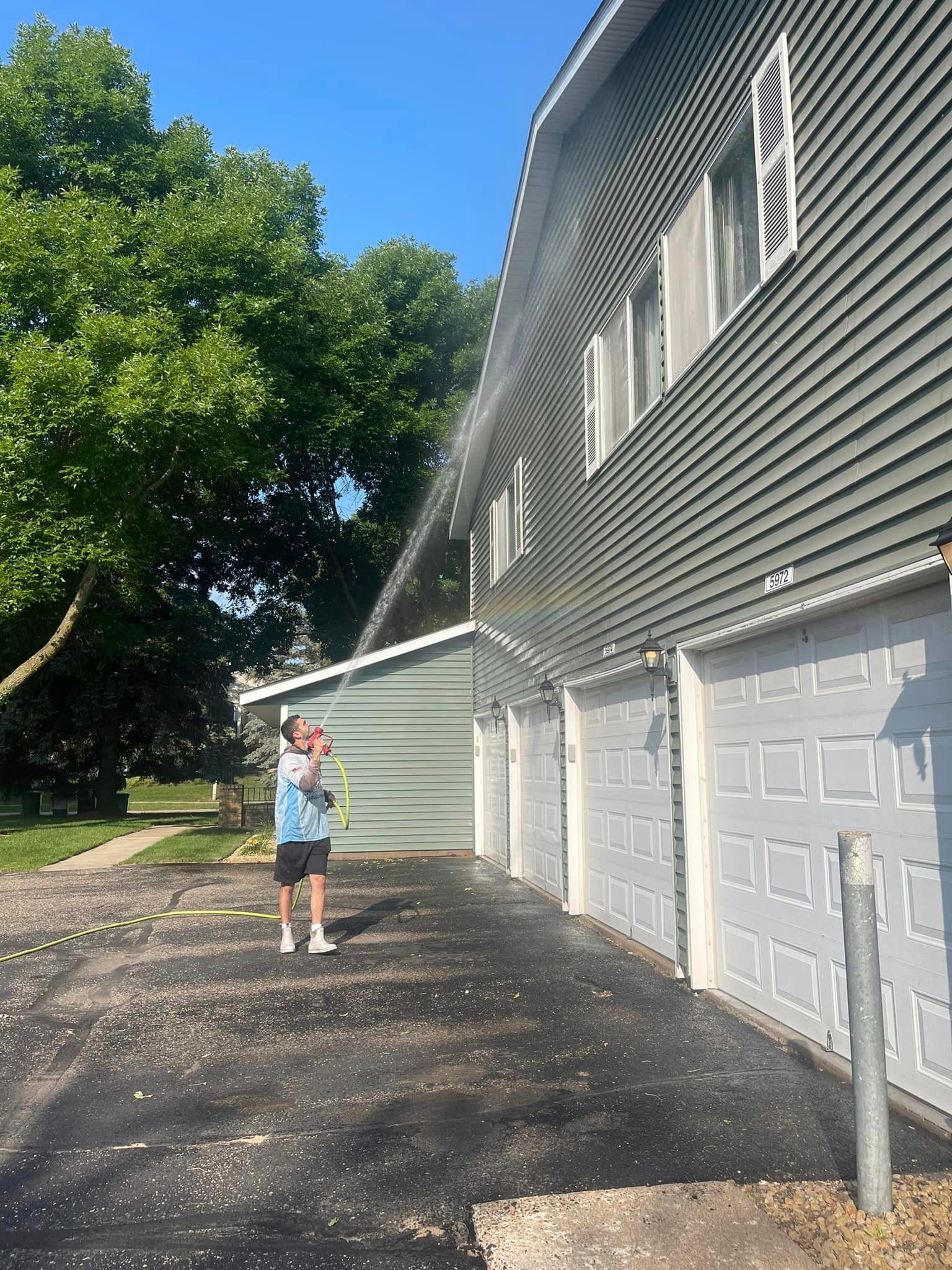 residential property pressure washing near Minneapolis MN