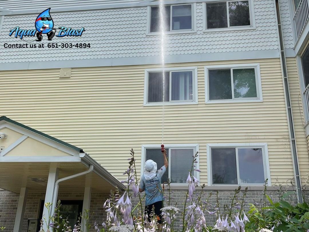 residential property pressure washing in Minneapolis MN