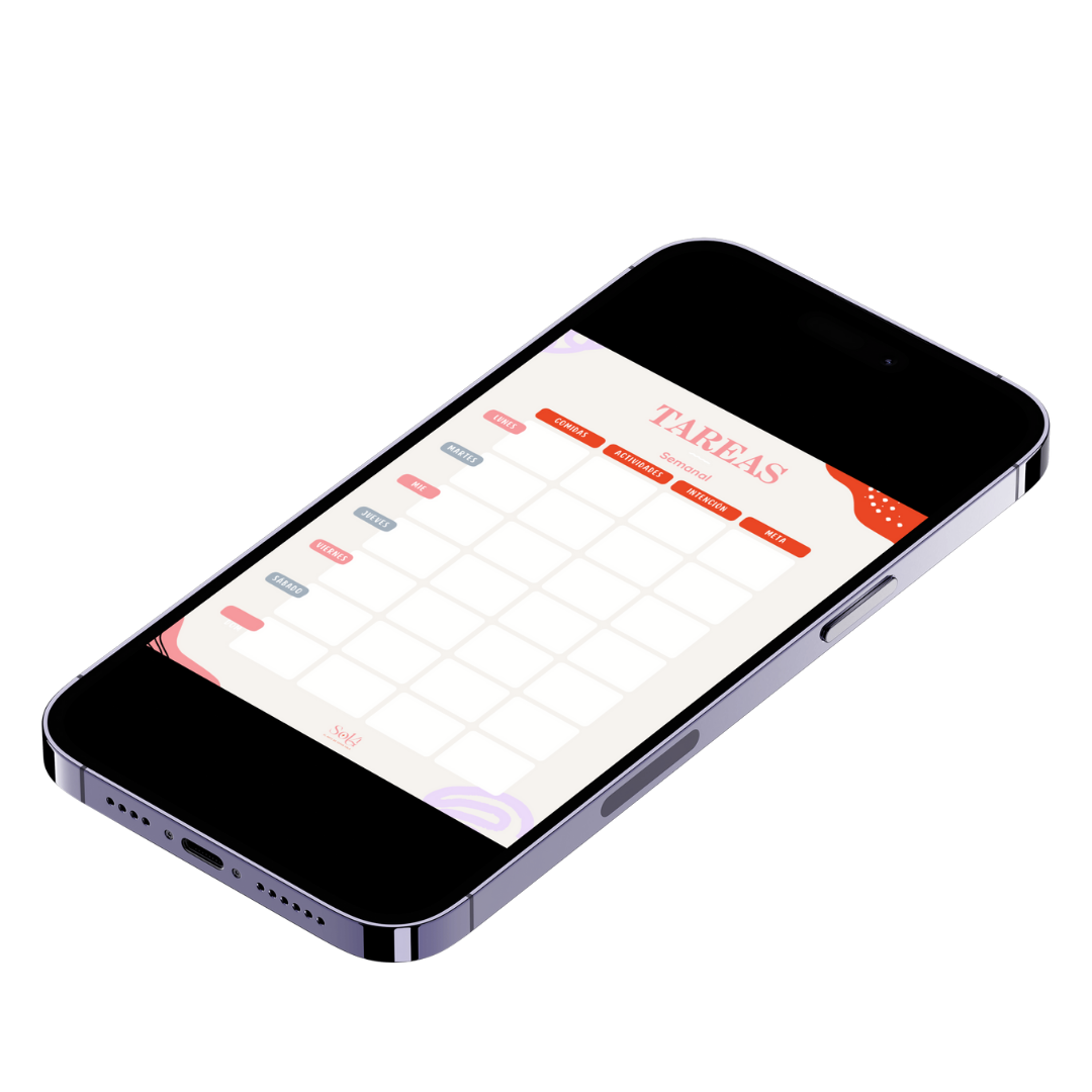 Plantillas de Organización Semanal