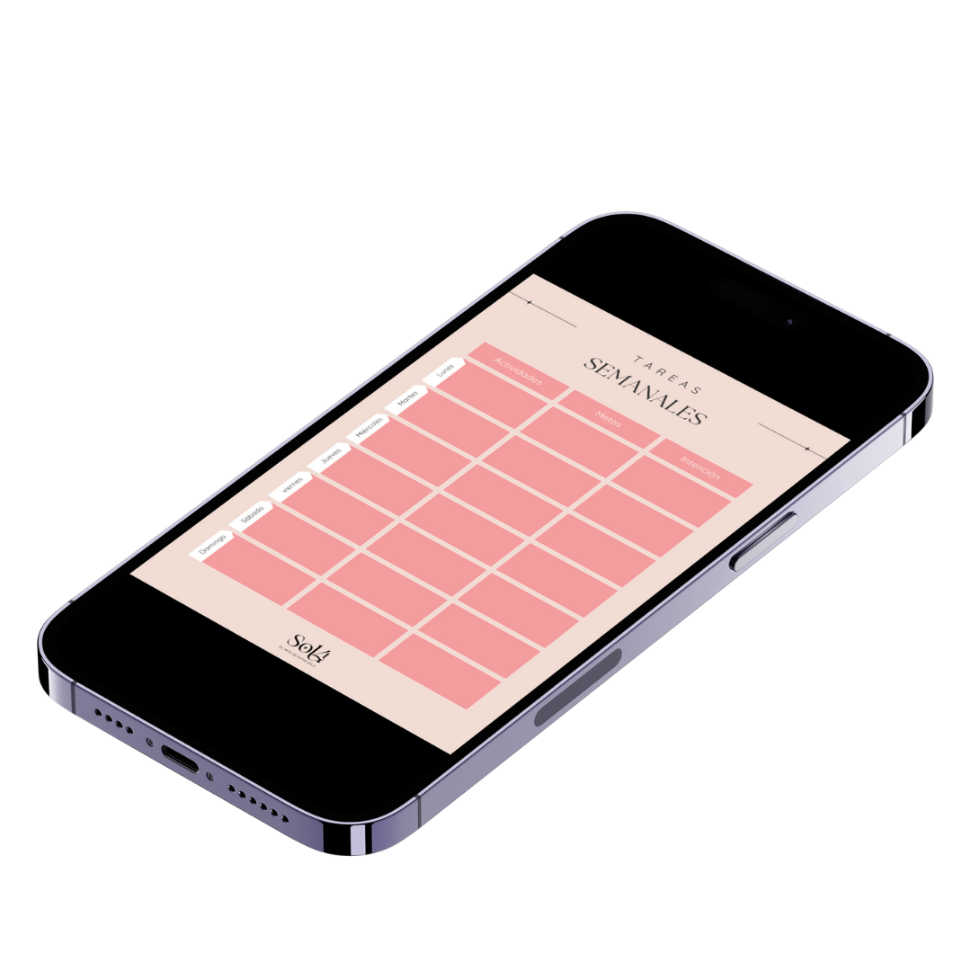 Plantillas de Organización Semanal