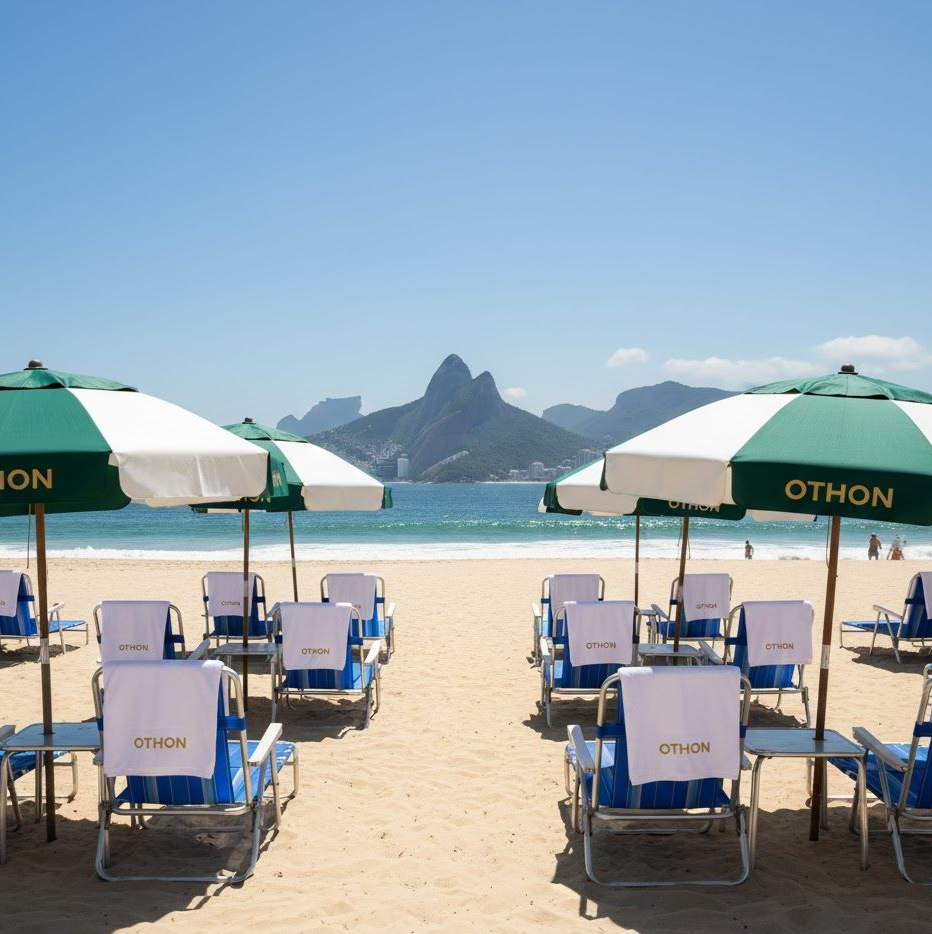 serviço de praia Rio-Othon-Palace