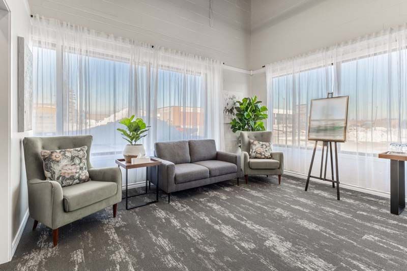 Interior view of Affordable Burial & Cremation in Hamilton, CA