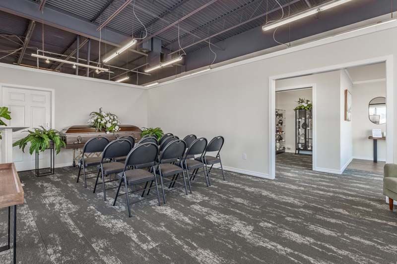 Interior view of Affordable Burial & Cremation in Hamilton, CA