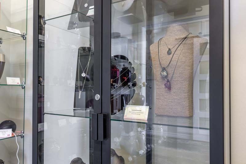 Keepsake jewelry at Affordable Burial & Cremation in Hamilton, CA
