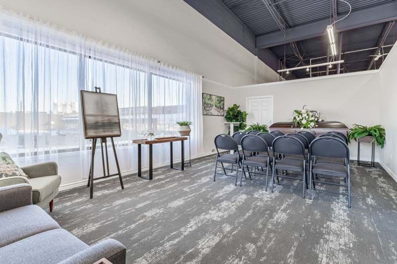 Interior view of Affordable Burial & Cremation in Hamilton, CA