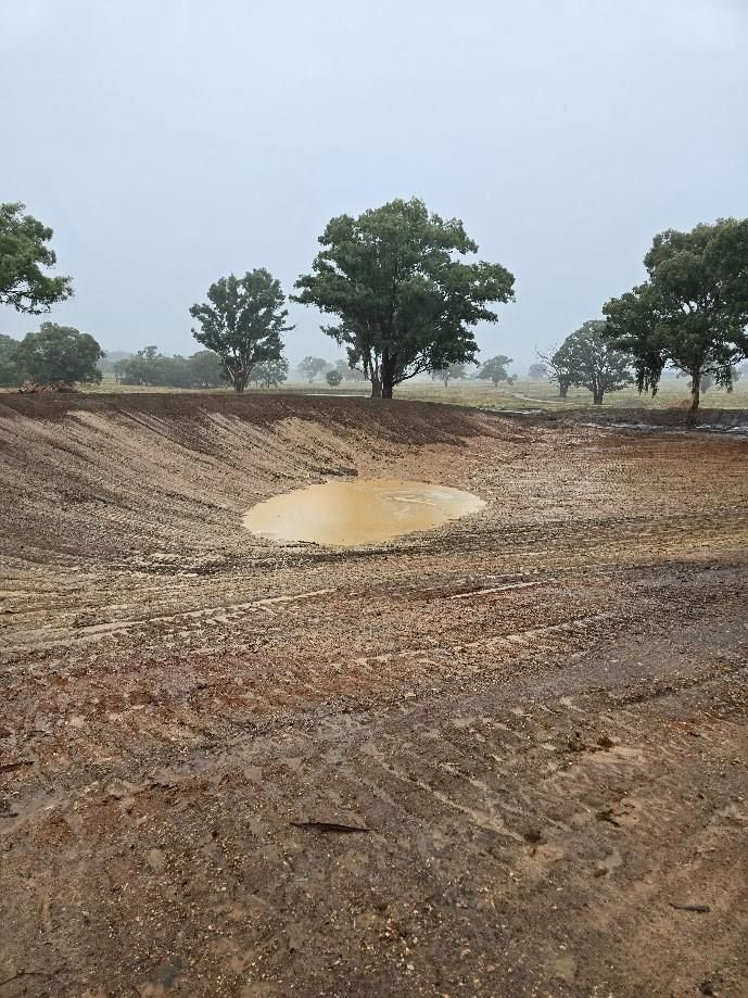 Muddy Watering Hole in A Field — One Group Industries Pty Ltd in Bathurst, NSW