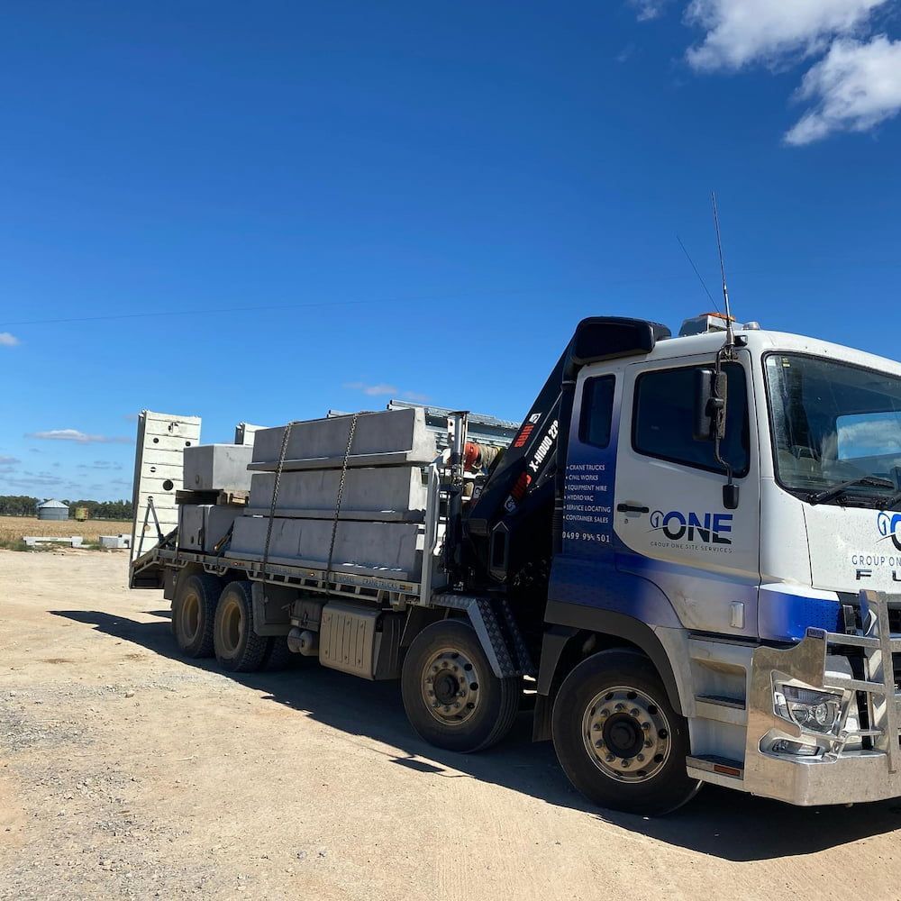 A White Truck With the Word Tone on the Side — One Group Industries Pty Ltd in Bathurst, NSW
