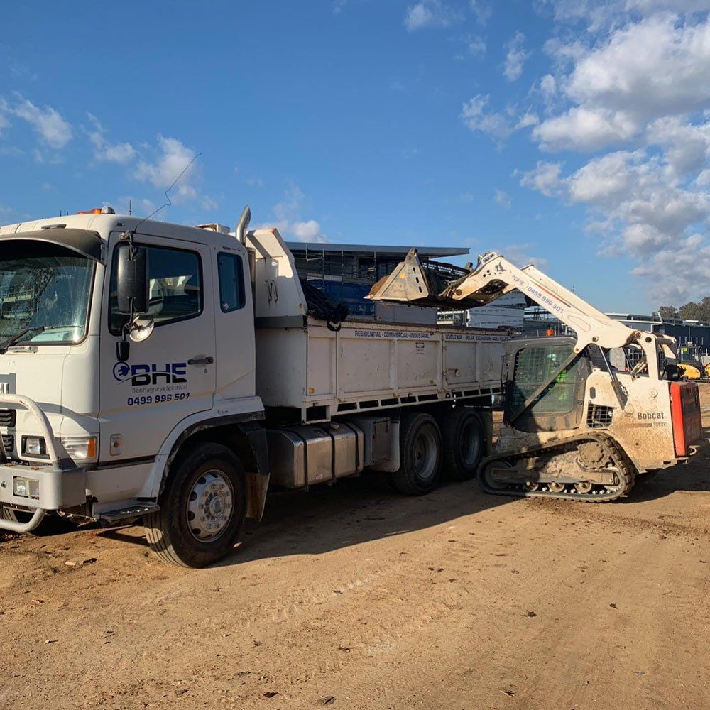 A White Truck With the Word Che on It — One Group Industries Pty Ltd in Bathurst, NSW