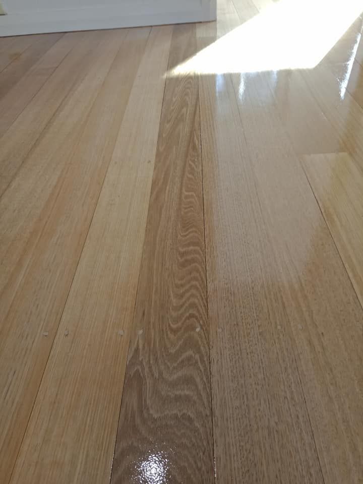 Light-coloured Wooden Floorboards Laid in a Row — Finer Floors In Cambridge, TAS