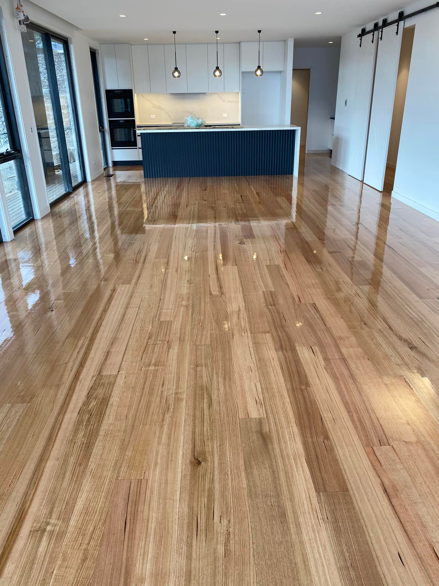 A High-angle View of a Modern Open — Finer Floors In Warrane, TAS