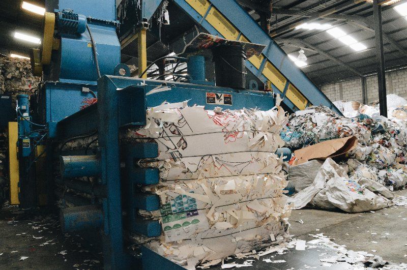 Recicladora La Joya S.A. máquina de material reciclable