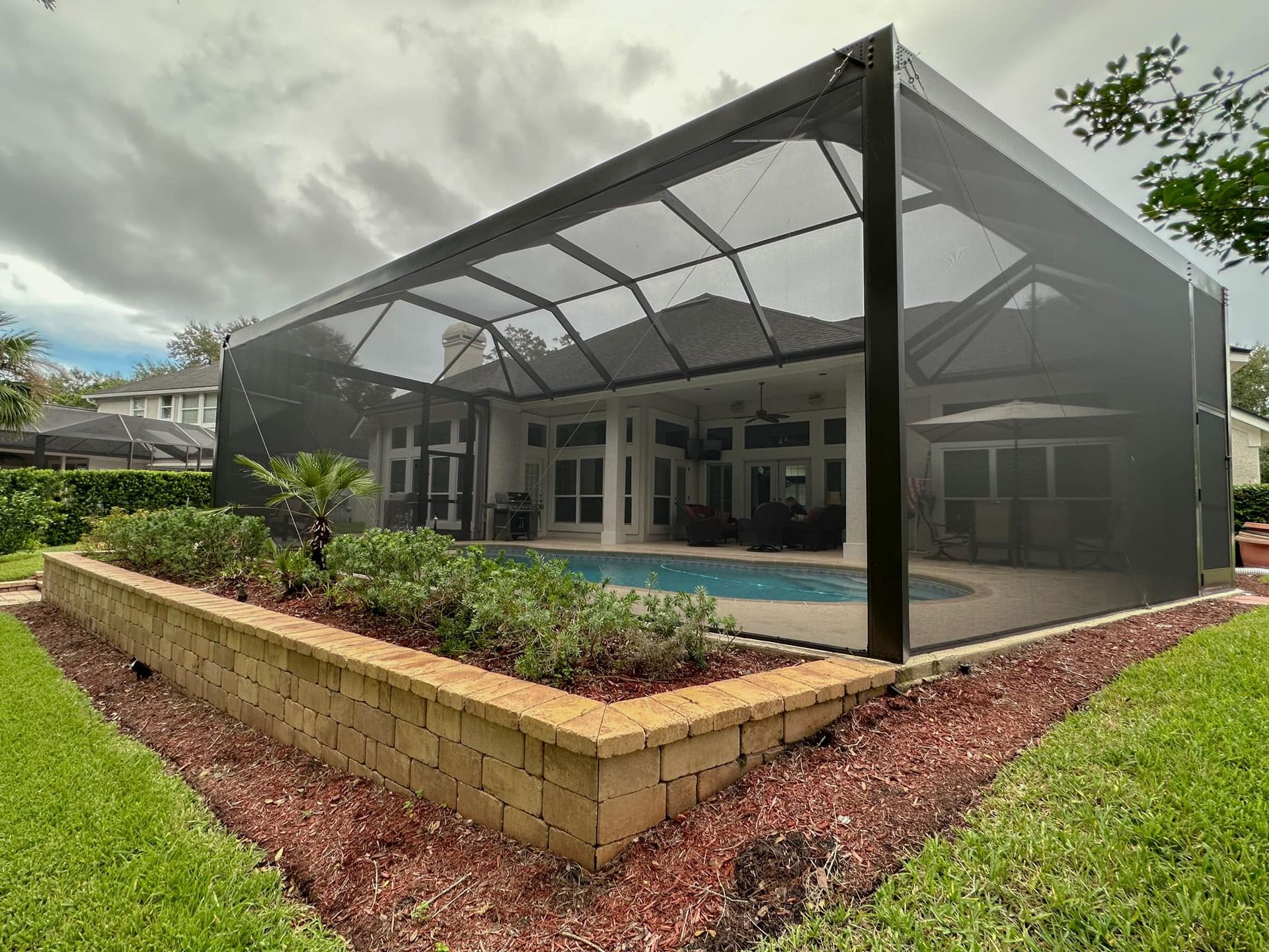 Pool Cage Installation, Lanai Enclosure Installation