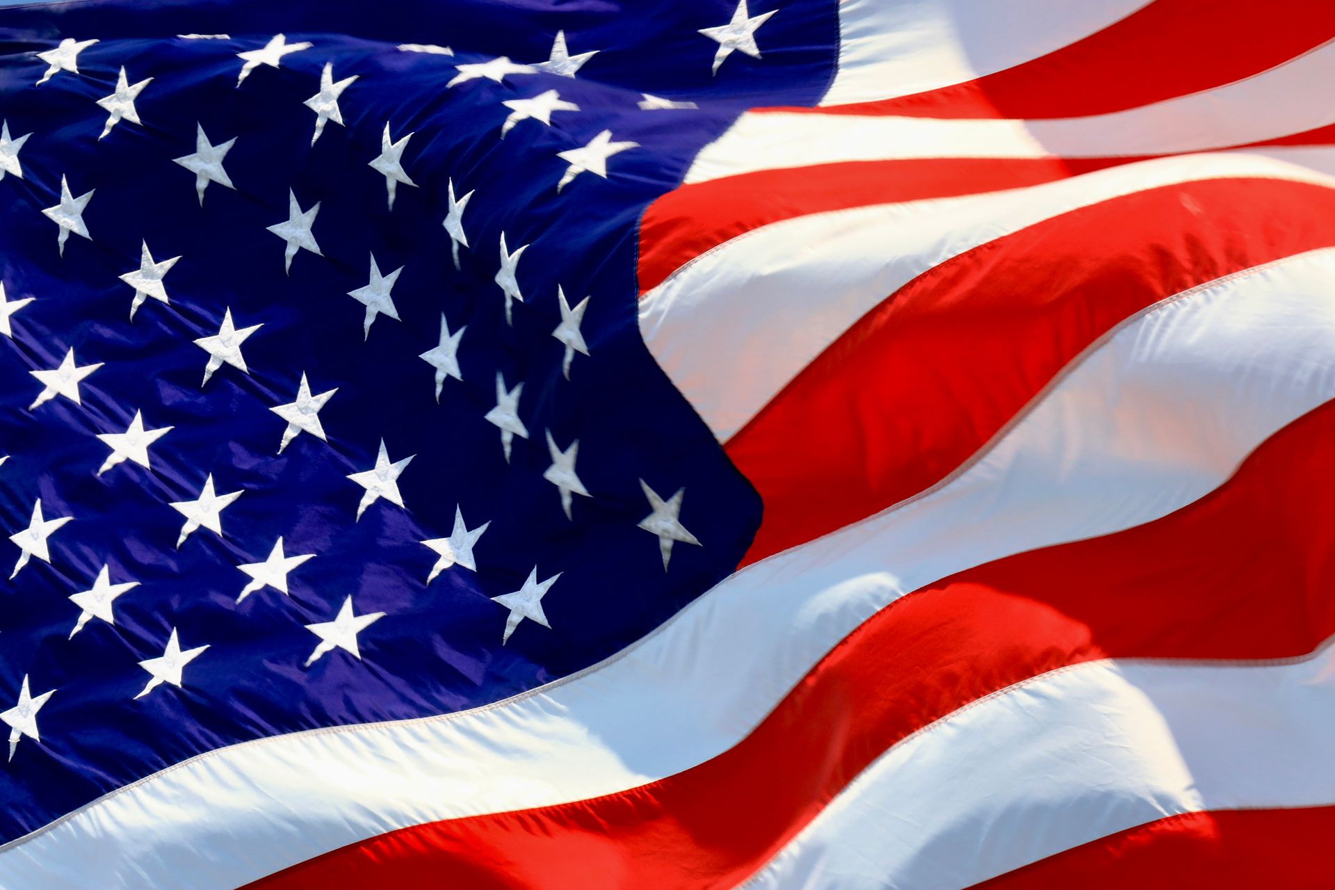 American Flag — Eugene/Springfield, OR — Ehlers Construction