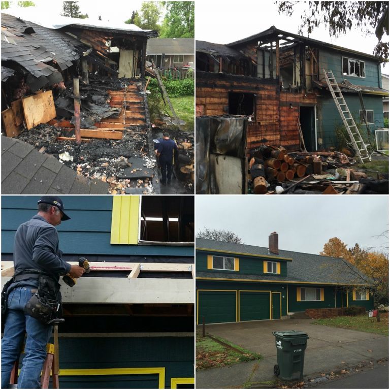Fire Damage Restoration — Eugene/Springfield, OR — Ehlers Construction