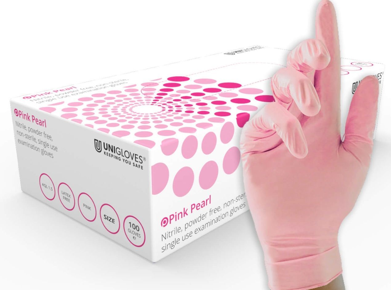 pink pearl gloves