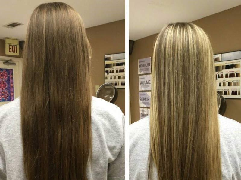 Beauty Salon — Before and After Hair Treatment in Baton Rouge, LA