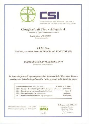 Certificato CSI