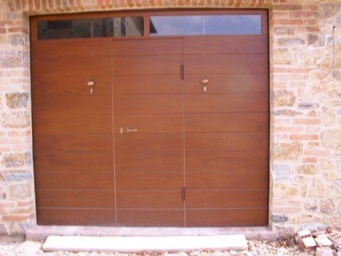 Basculante in legno per aziende