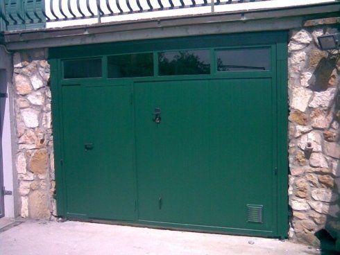 Serrande in alluminio per garage di alta qualità