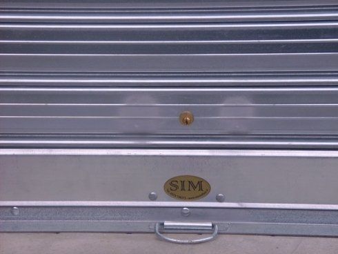 Serrande in alluminio per garage su misura